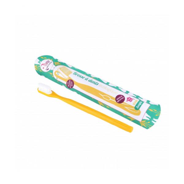 Brosse à dents Médium rechargeable Ecologique Végane Fabriqué en France-Lamazuna