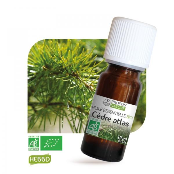 Huile essentielle de Cèdre de l'Atlas Bio 100% pure et naturelle-Propos'Nature