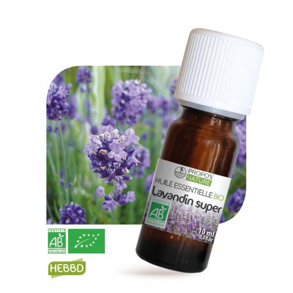 Huile essentielle de Lavandin super Bio 100% pure et naturelle-Propos'Nature