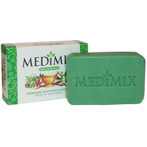Mini Savon Véritable Ayurvédique Médimix aux 18 Plantes Médicinales