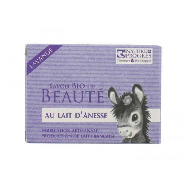 Savon Bio de Beauté Lait d'Anesse-Lavande Fabrication artisanale-Cosmo Naturel