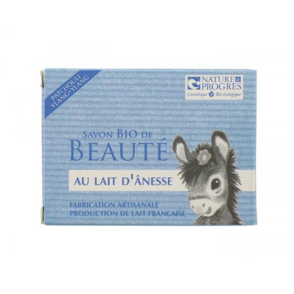 Savon Bio de Beauté Lait d'Anesse-Patchouli Fabrication artisanale-Cosmo Naturel