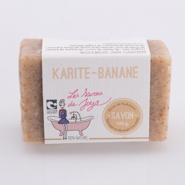 Savon bio Karité et Banane sans huile essentielle-Les savons de Joya