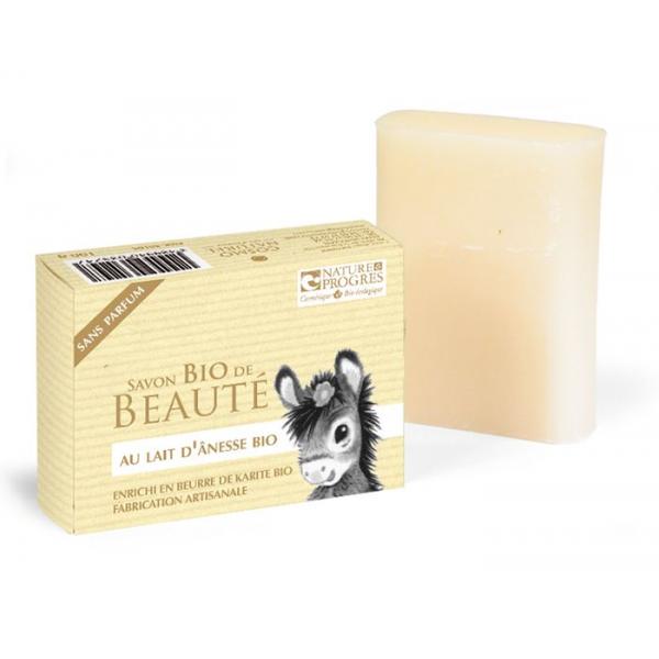 Savon Bio Lait d'Anesse-Sans Parfum-Fabrication artisanale-Cosmo Naturel