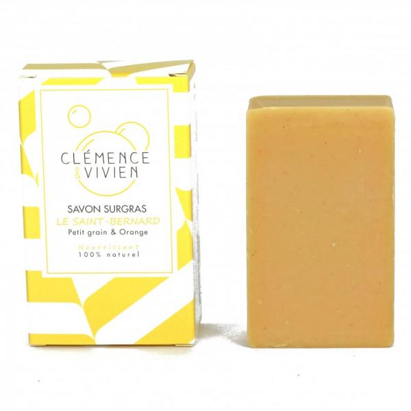Savon Surgras à froid 100% naturel Le St Bernard Clémence et Vivien