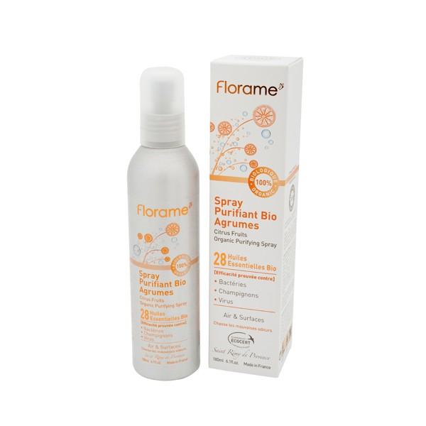 Spray Purifiant Agrumes 100% Bio aux 28 Huiles Essentielles-Florame